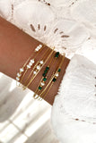 Bracelet 'Isaly' blanc