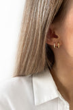 Boucles d'oreilles 'Zalya' doré