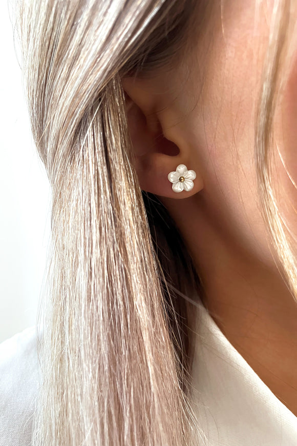 Boucles d'oreilles 'Alice' doré