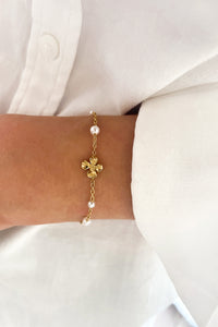Bracelet 'Perline' doré