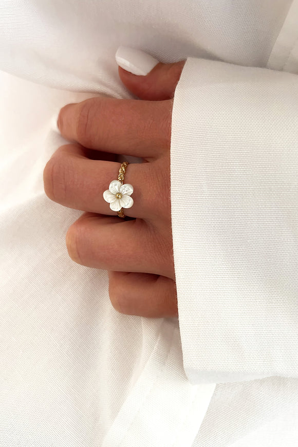 Bague 'Alice' doré