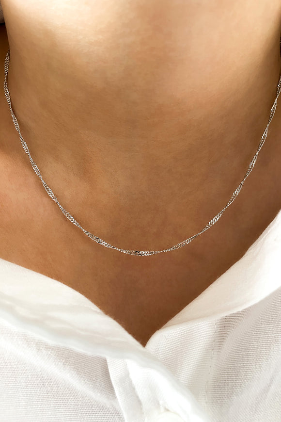 Collier 'Hattie' Argent 925