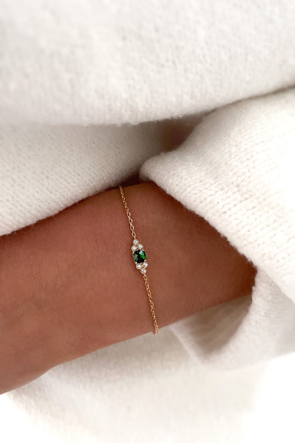 Bracelet 'Azelle' Plaqué Or