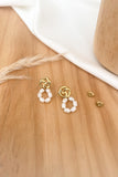 Boucles d'oreilles 'Aelis' Plaqué Or