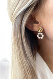 Boucles d'oreilles 'Aelis' Plaqué Or