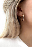 Boucles d'oreilles 'Mila' Plaqué Or