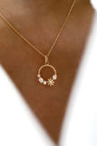 Collier 'Pollen' Plaqué Or