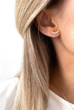 Boucles d'oreilles 'Aglaé' Plaqué Or