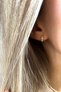 Boucles d'oreilles 'Lynn' Plaqué Or