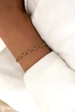 Bracelet 'Nour' doré